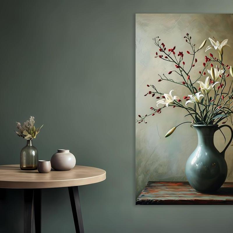 Schilderij met bloemen
