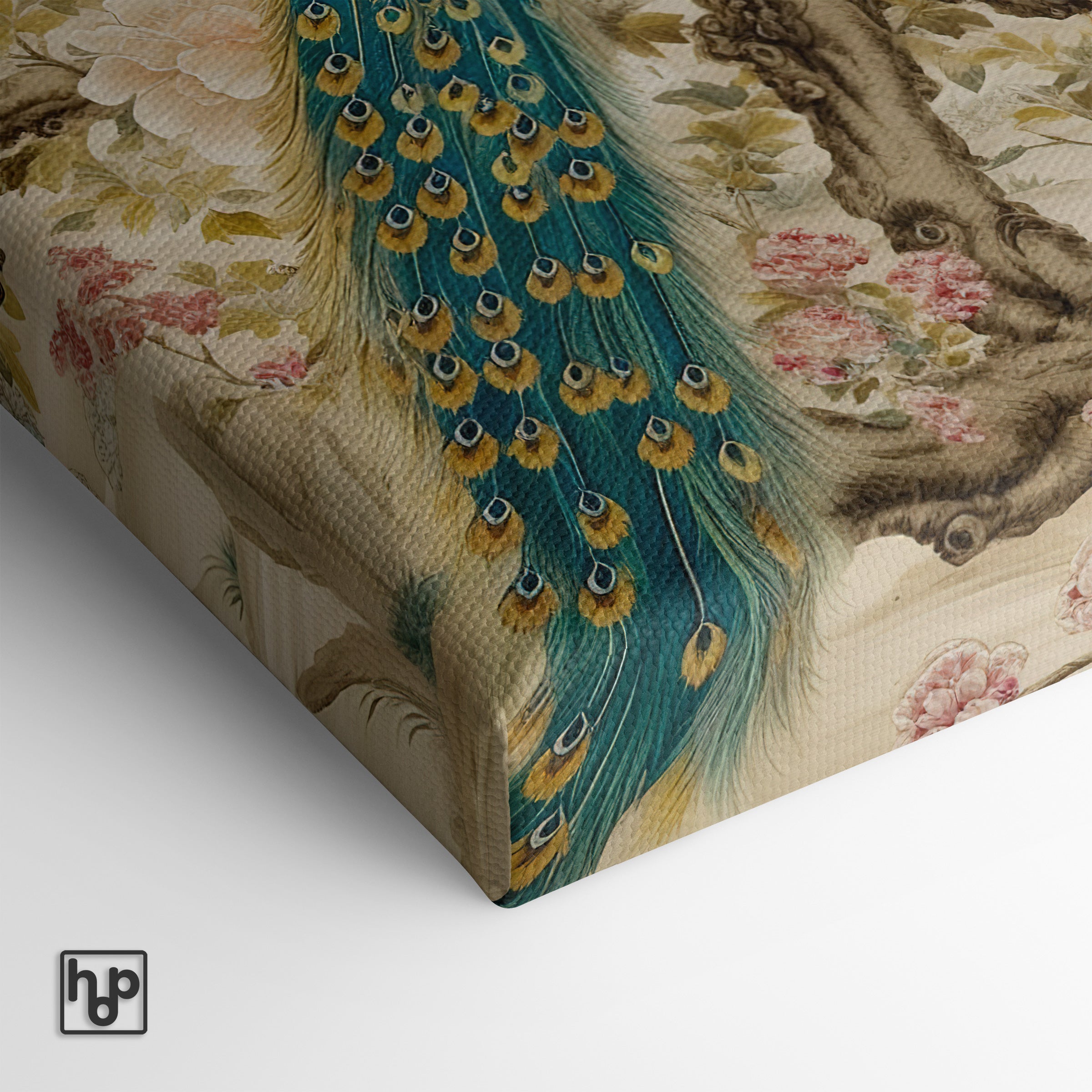 Aziatisch Pauw · Canvas