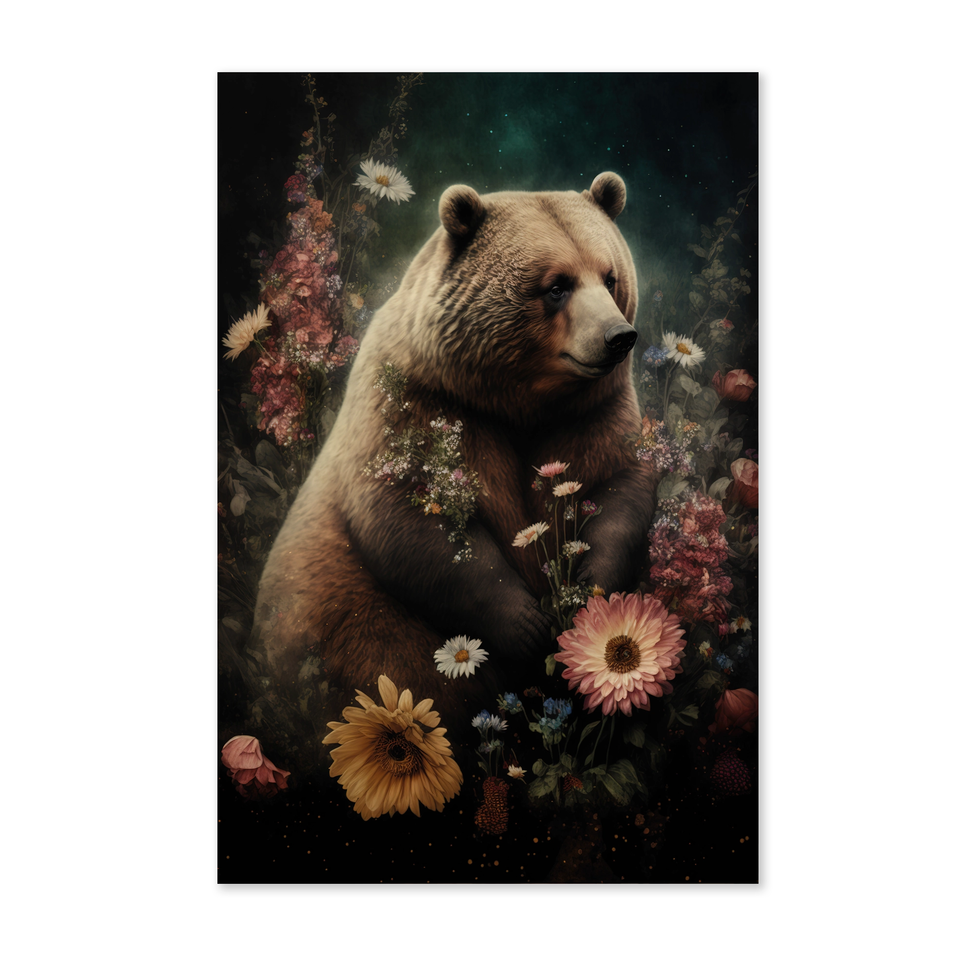 Bear wanddecoratie