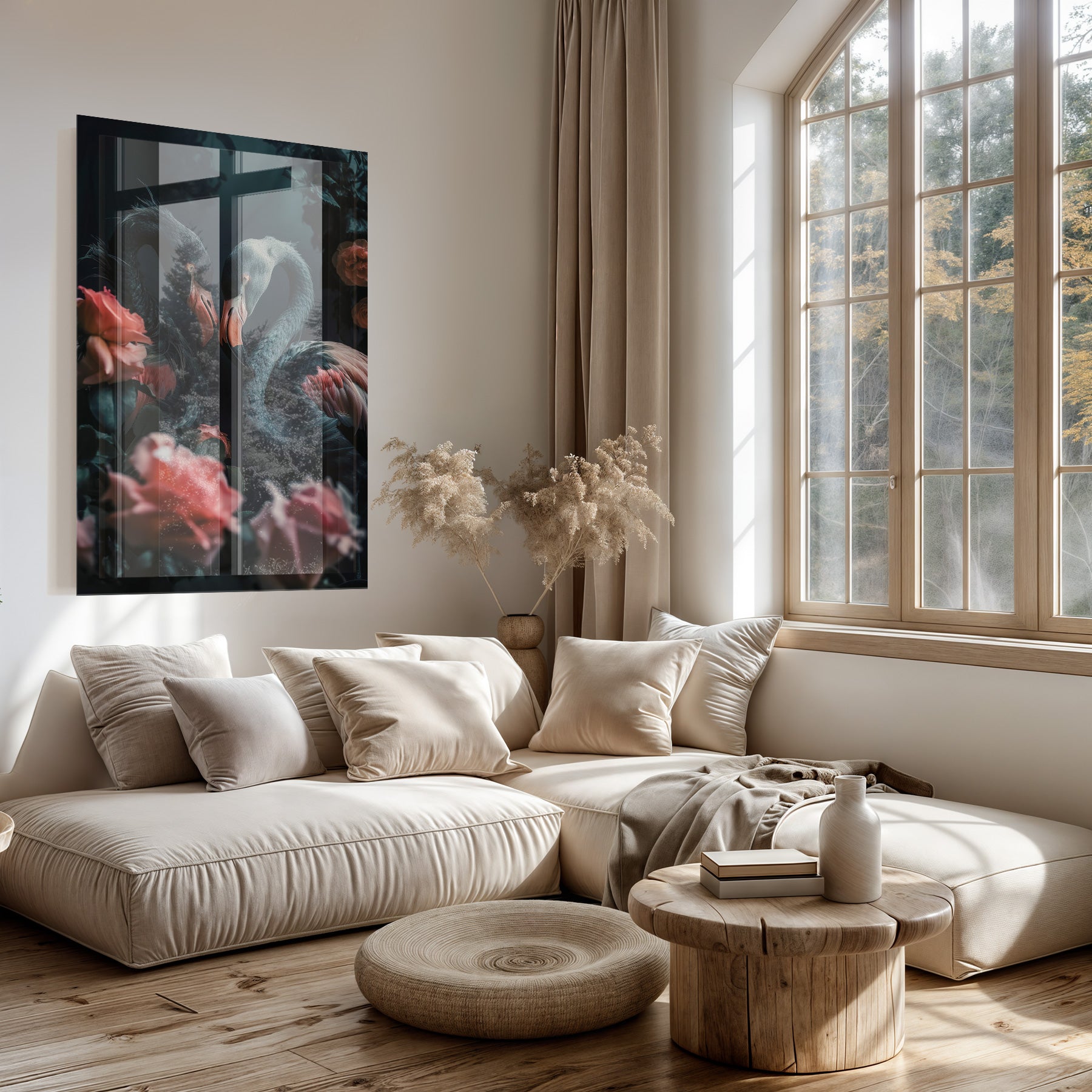 Zwarte zwaan · Plexiglas