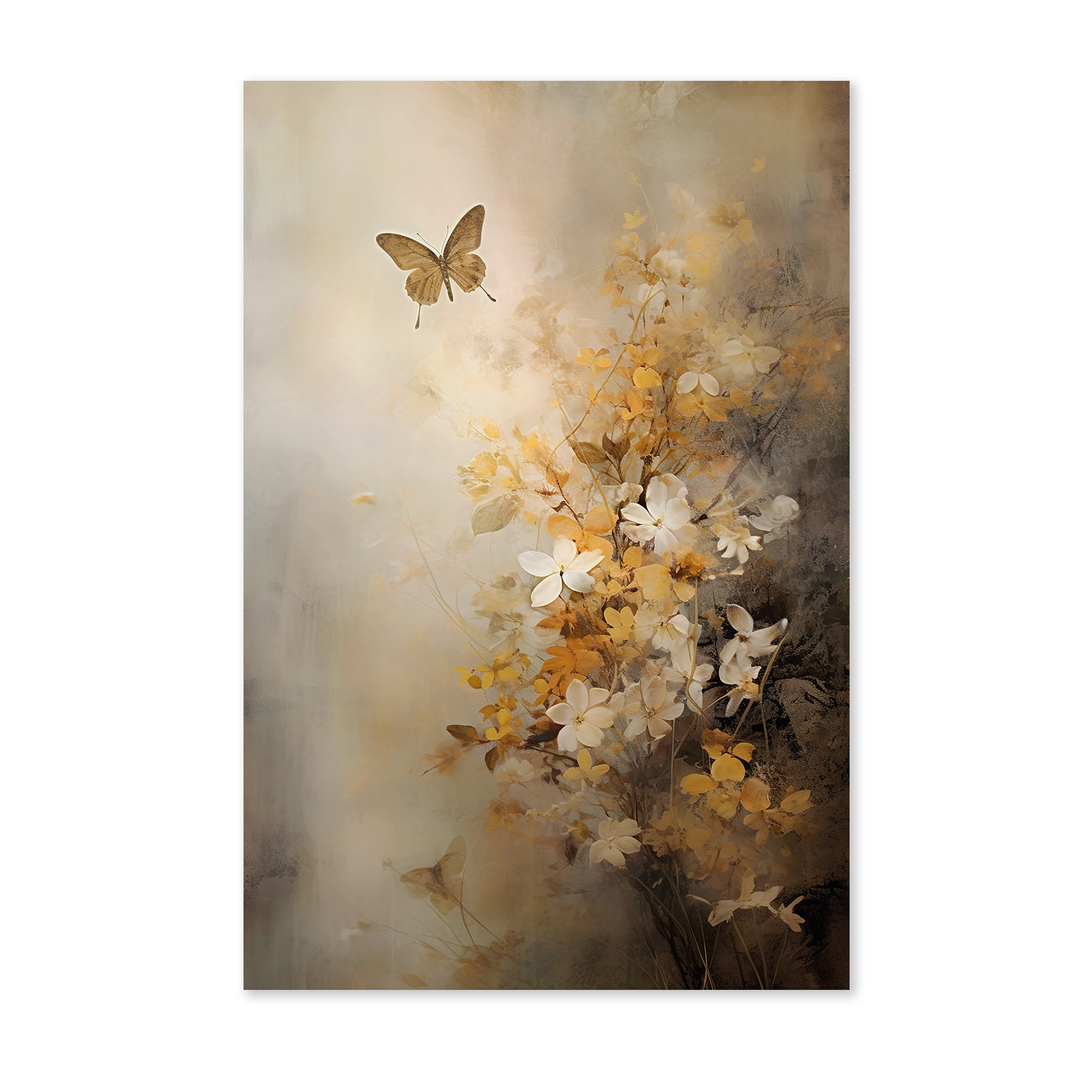 Bloemen 7 wanddecoratie