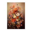 Bloemen explosie 2 wanddecoratie