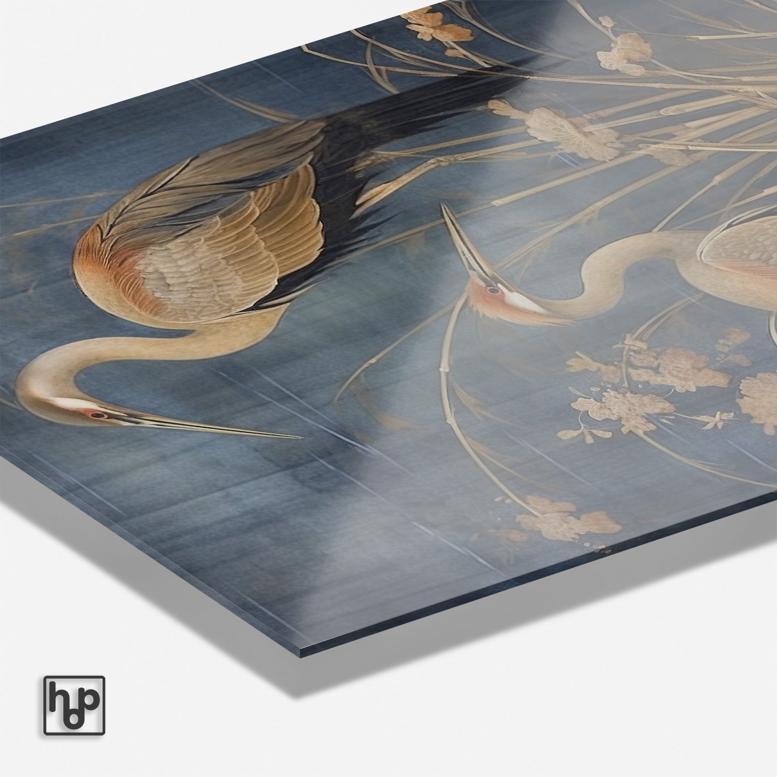 Japanse kraanvogels 3 · Plexiglas