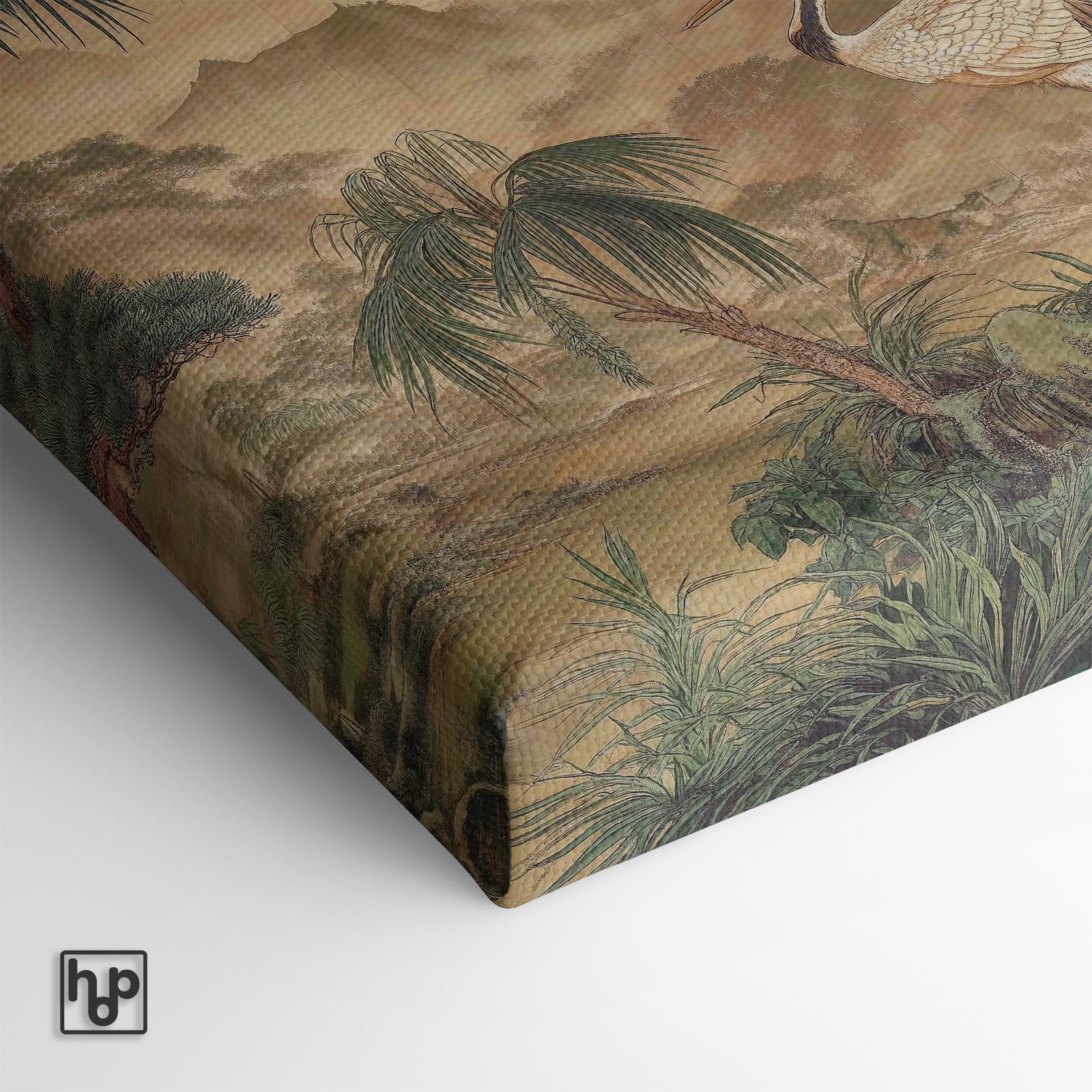 Japanse kraanvogels 5 · Canvas