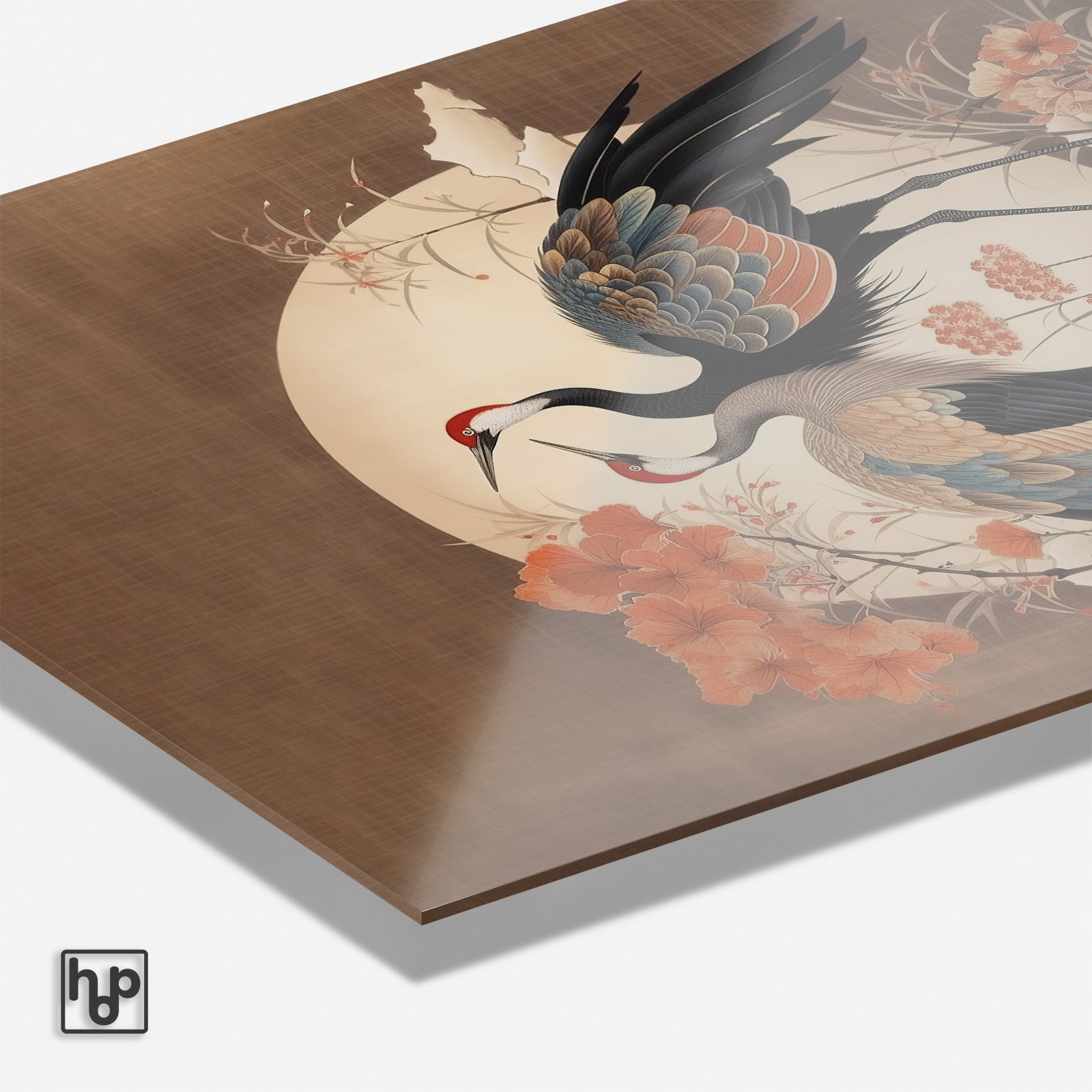 Japanse kraanvogels 2 · Plexiglas