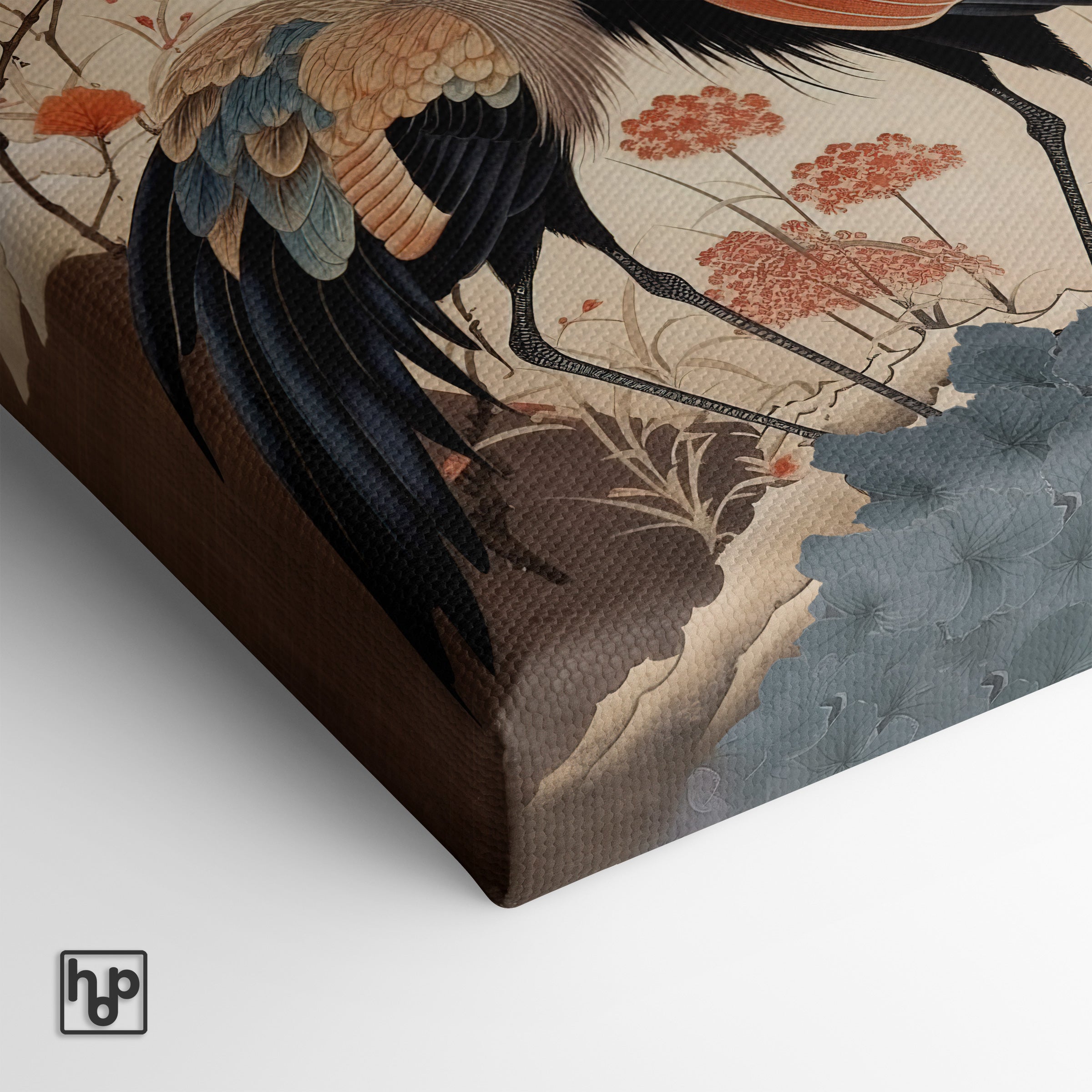 Japanse kraanvogels 2 · Canvas