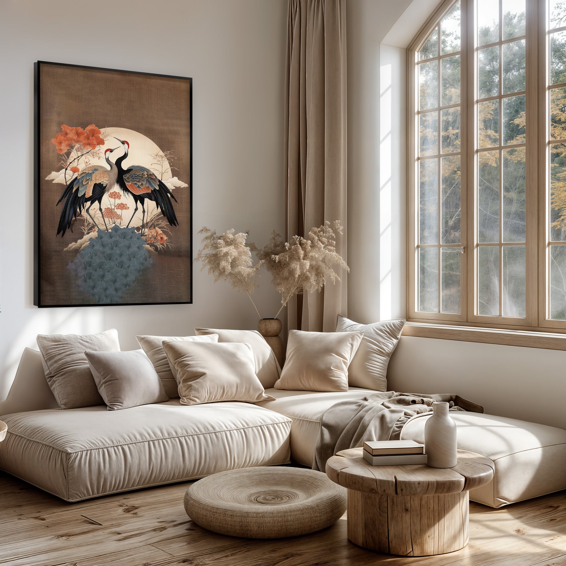 Japanse kraanvogels 2 · Artframe