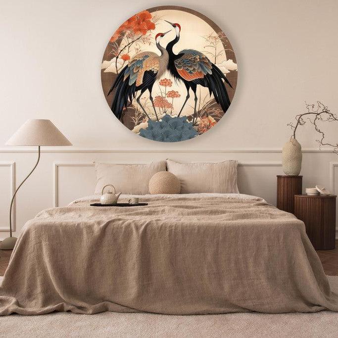 Schilderij op dibond - moderne wanddecoratie van metaal met matte finish
