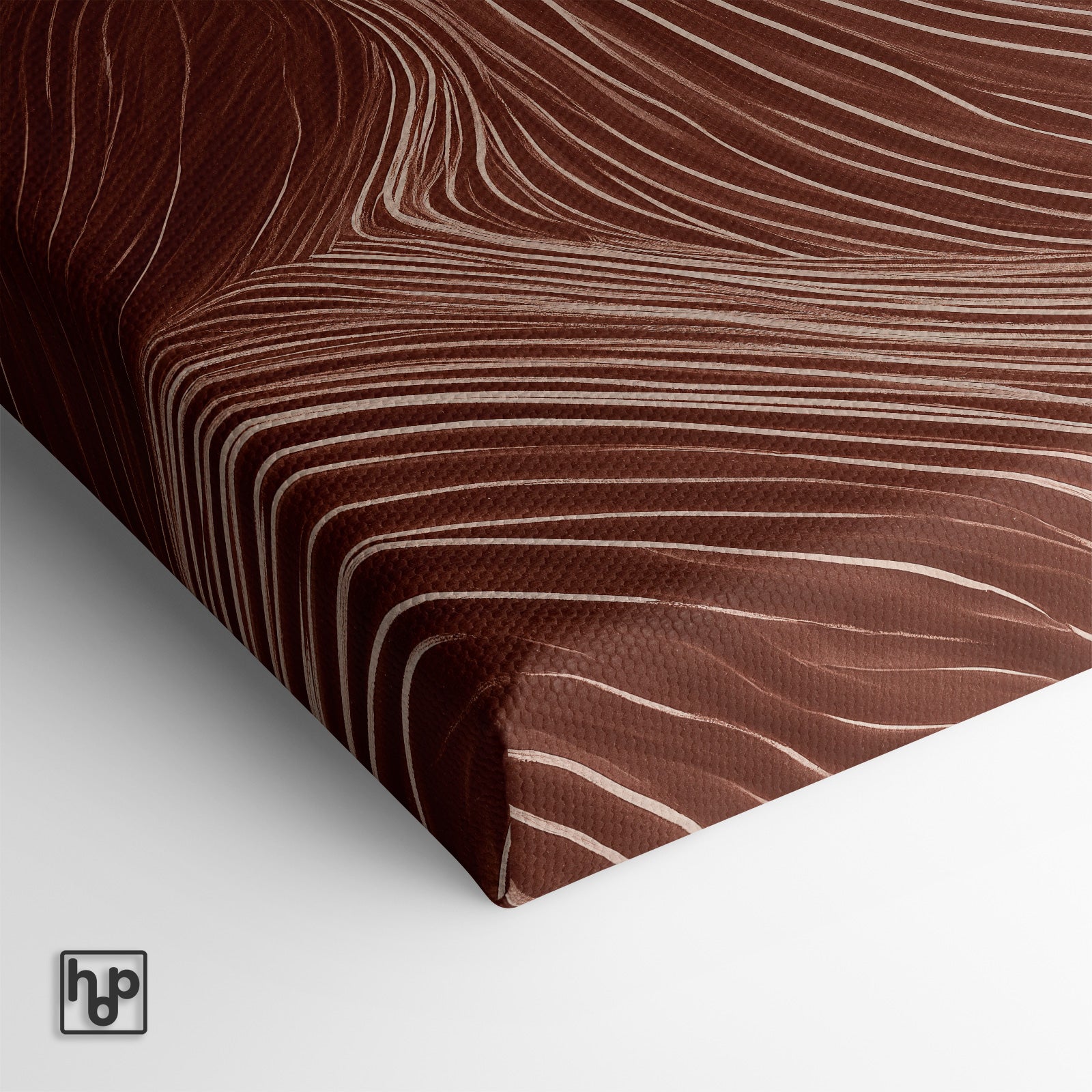 De rode berg · Canvas