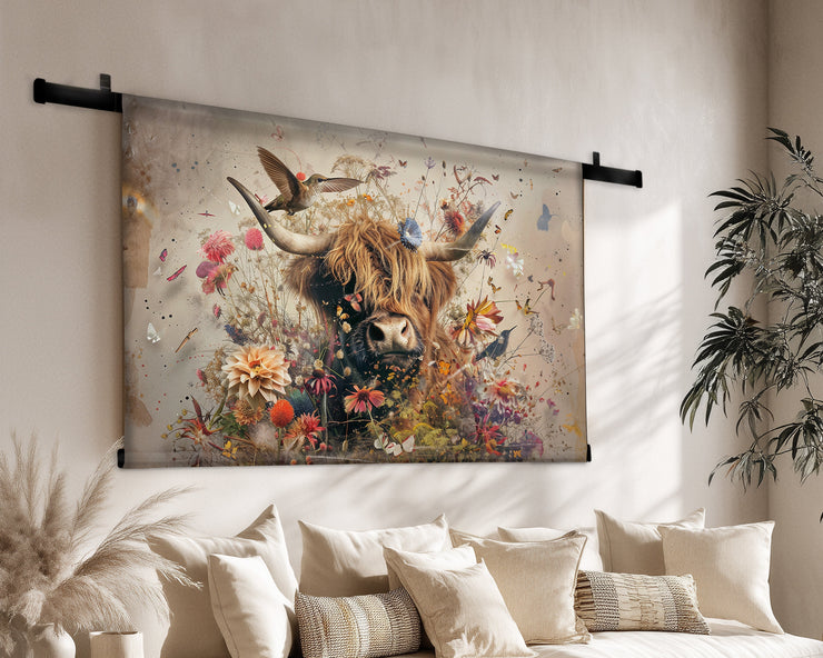 Wandkleden in een interieur