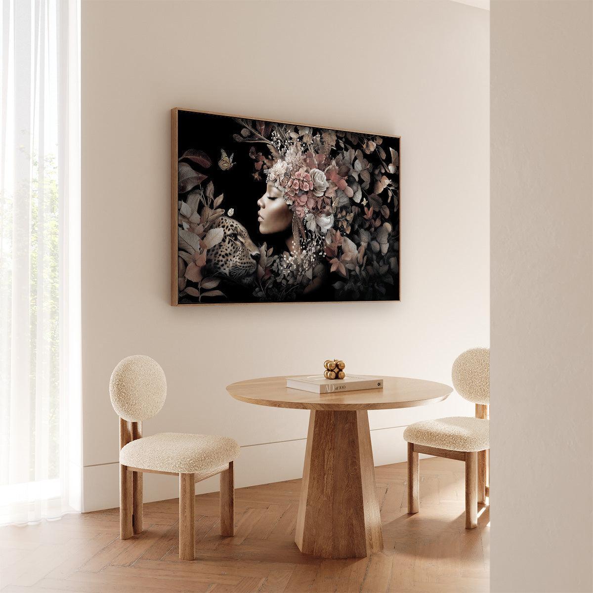 Bloemen Vrouw 6 · Papier