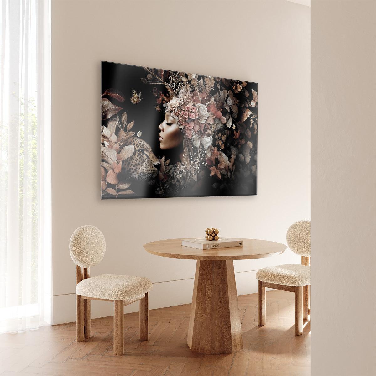 Bloemen Vrouw 6 · Plexiglas