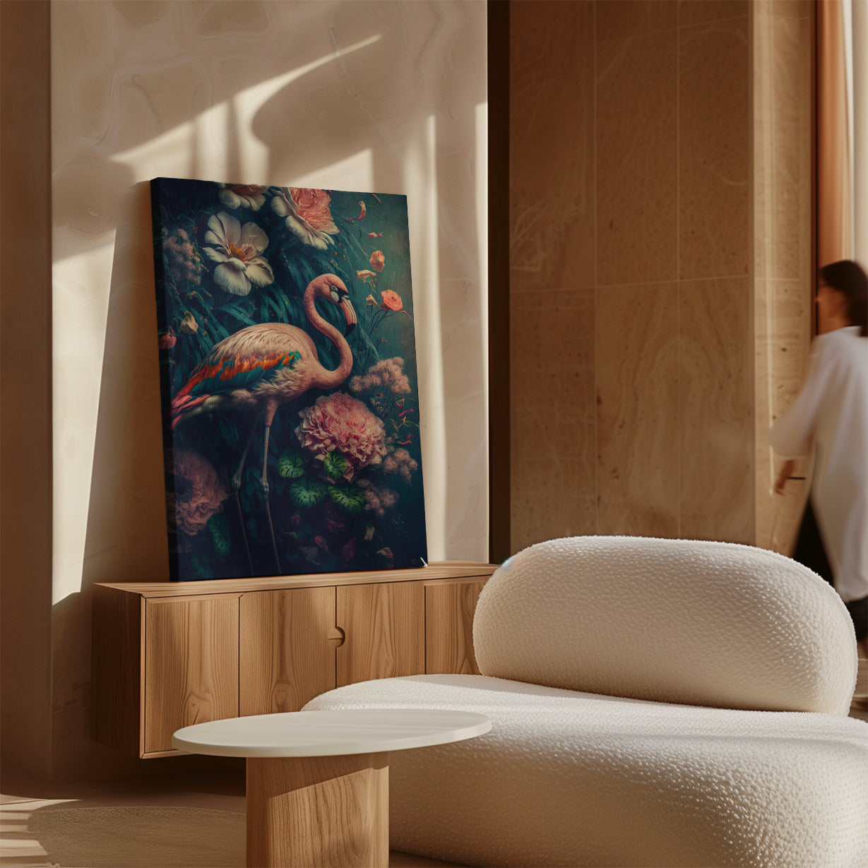 Flamingo 1 · Canvas