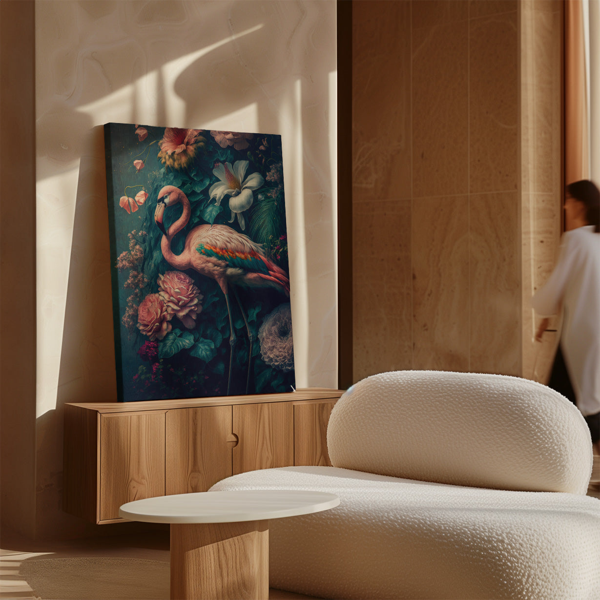 Flamingo 2 · Canvas