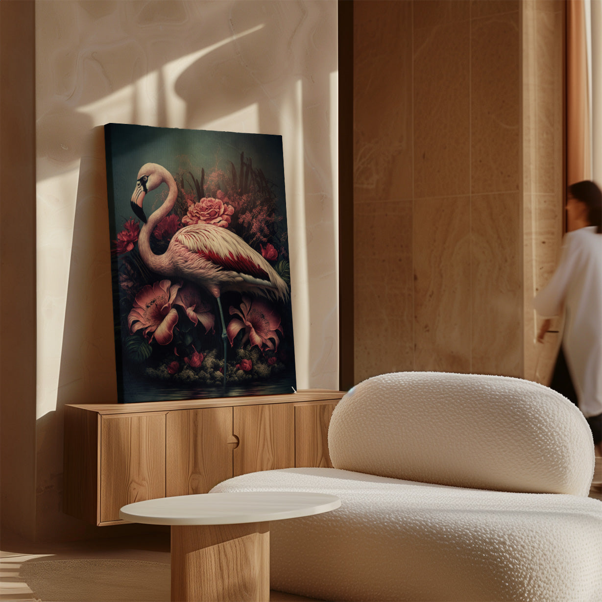 Flamingo 3 · Canvas