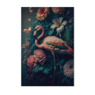 Flamingo 2 wanddecoratie