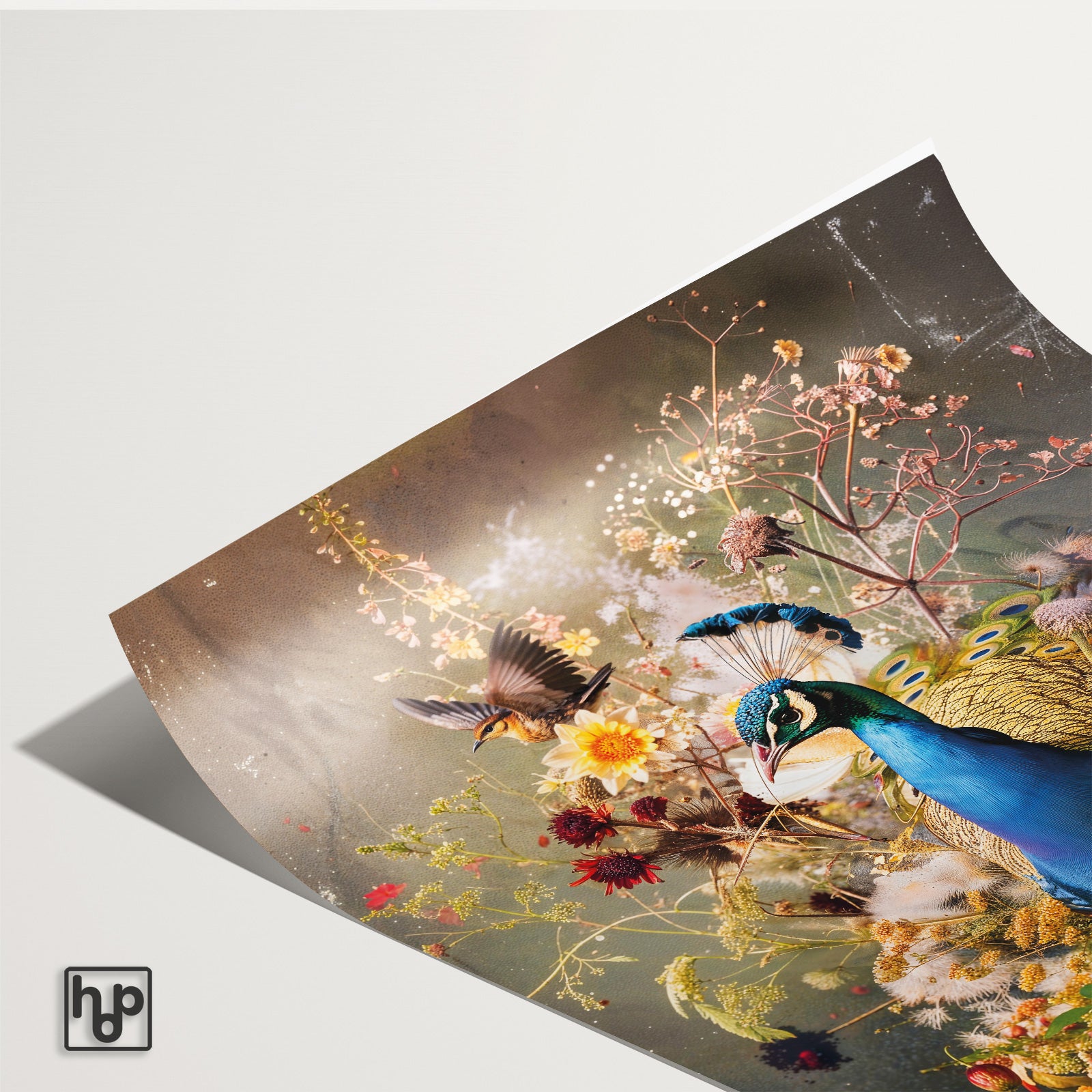 Bloemen Pauw · Papier