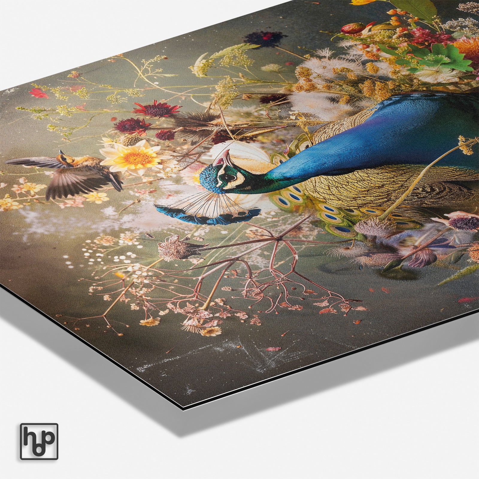 Bloemen Pauw · Aluminium