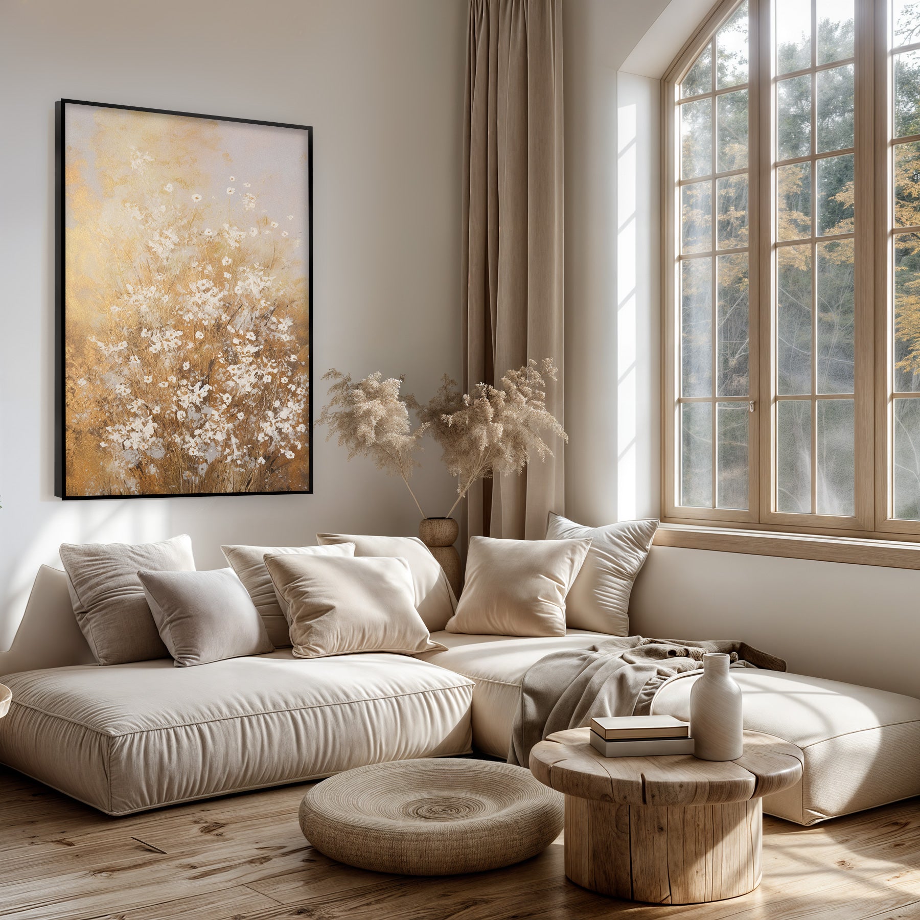 Bloemen spetters 2 · Artframe