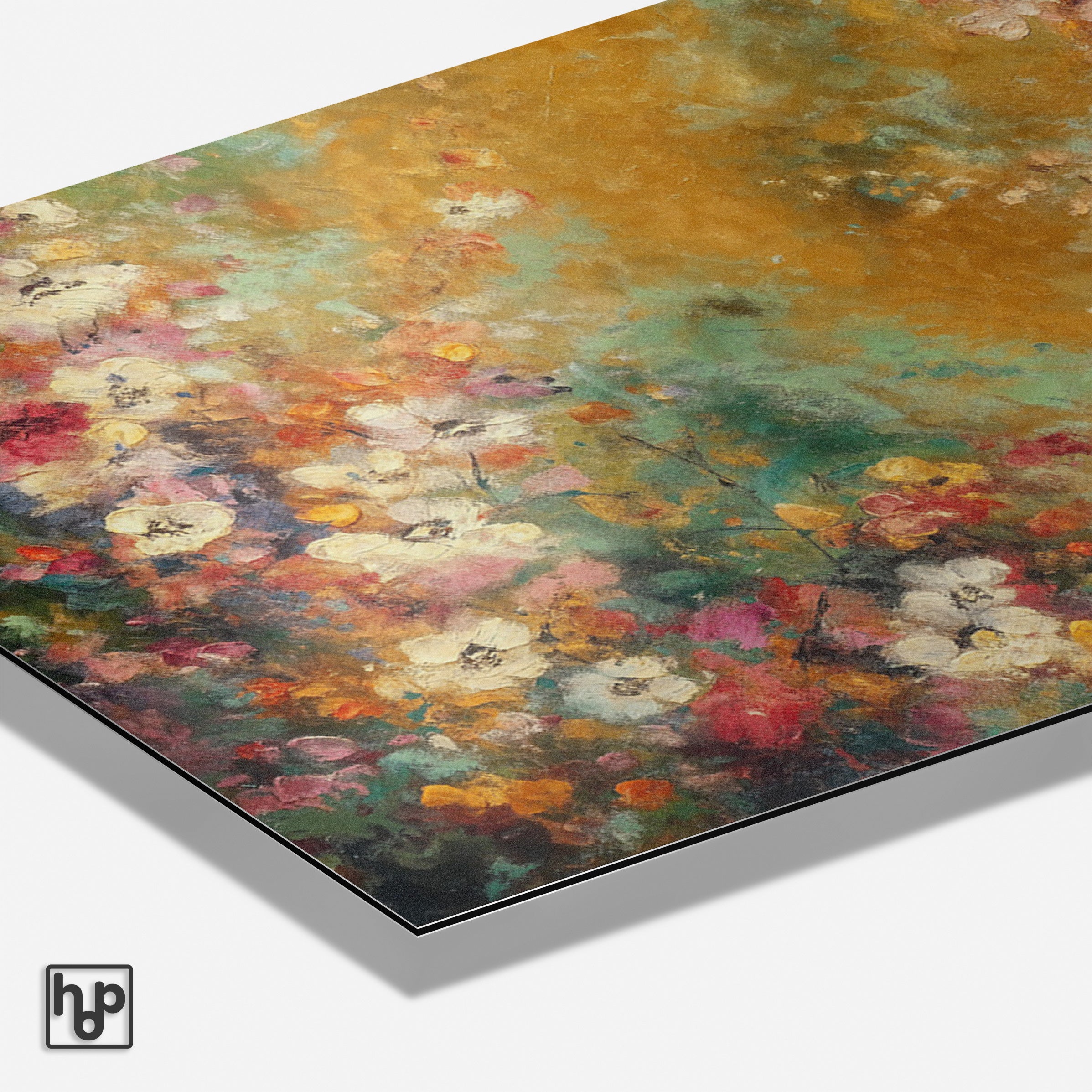 Bloemen spetters 5 · Hout