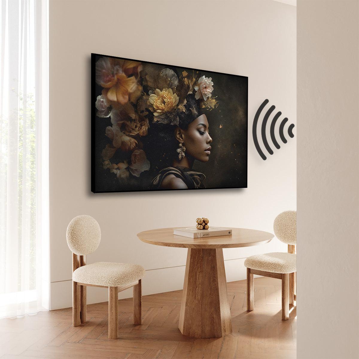 Bloemen Vrouw 3 · Akoestisch paneel