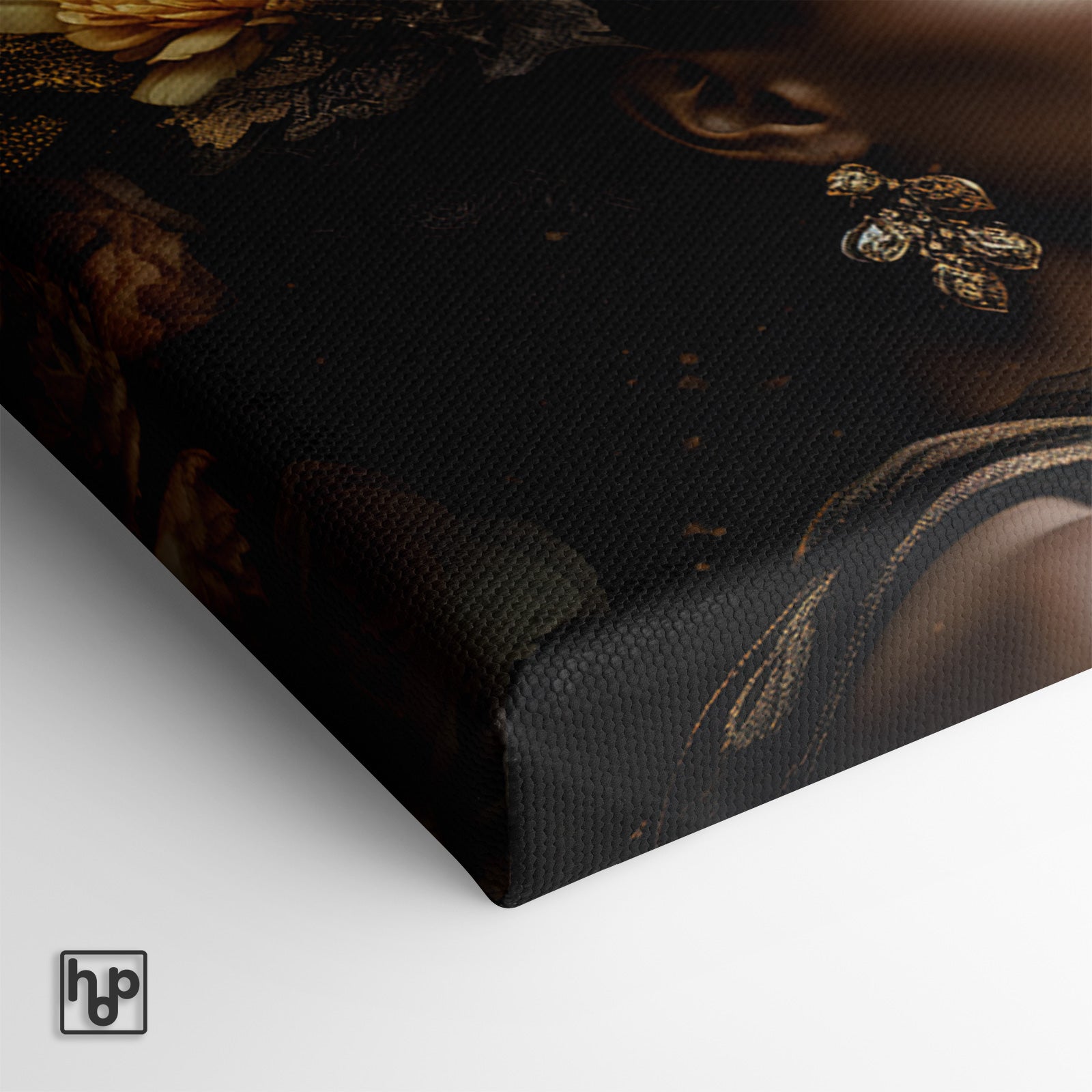 Bloemen Vrouw 3 · Canvas