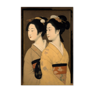 Geisha's wanddecoratie