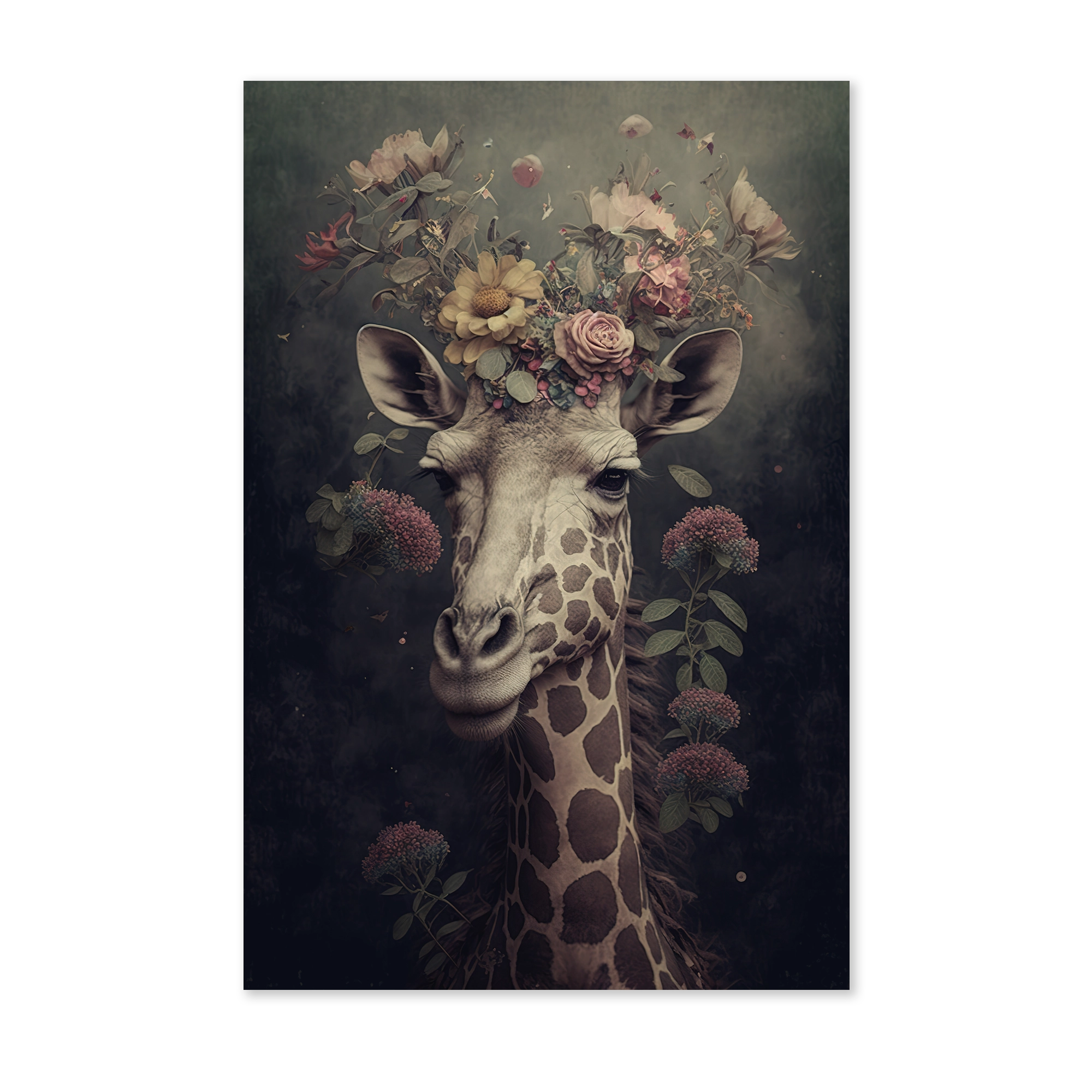 Giraf wanddecoratie