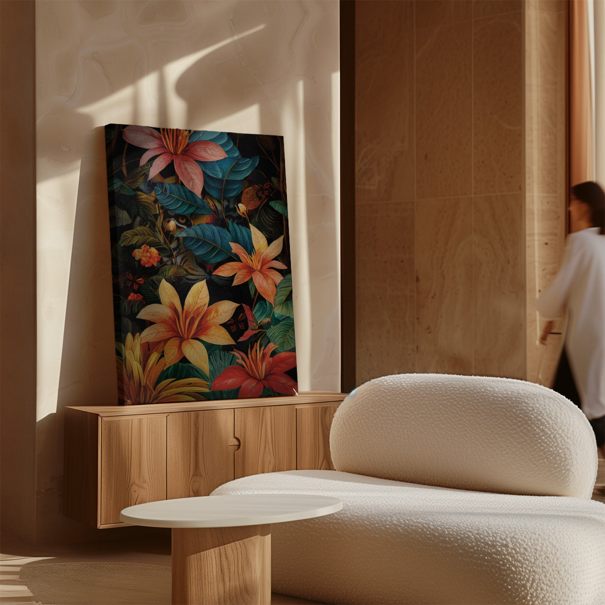 Jungle Tijger · Canvas