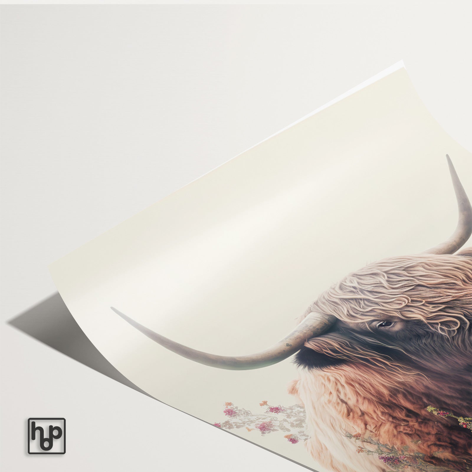 Schotse hooglander 3 · Papier
