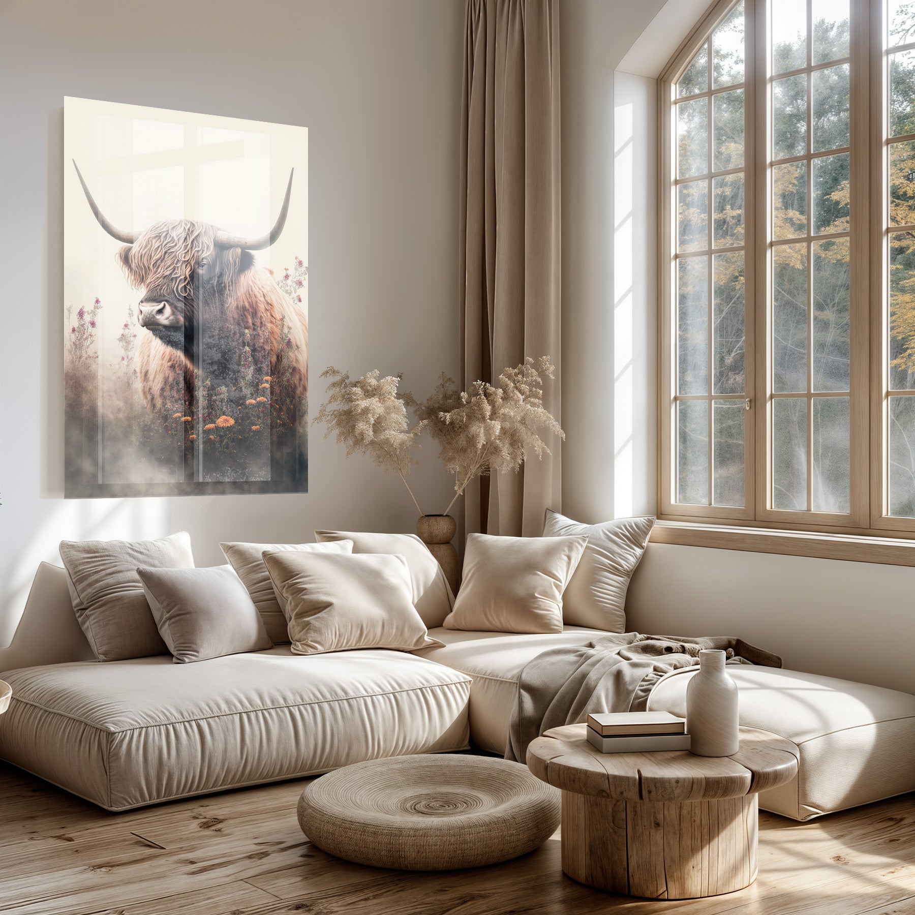 Schotse hooglander 3 · Plexiglas