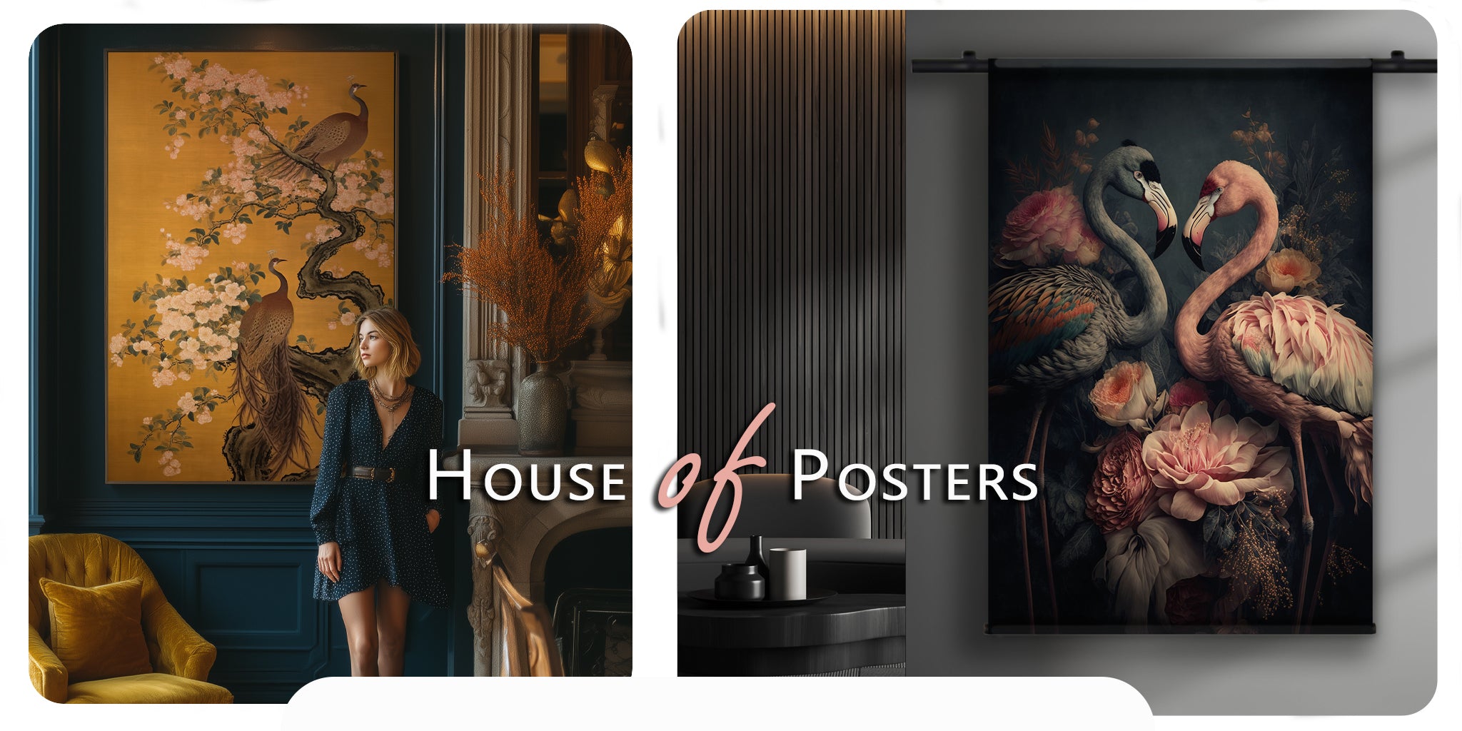 House of posters wanddecoratie