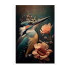 Ijsvogel 2 wanddecoratie
