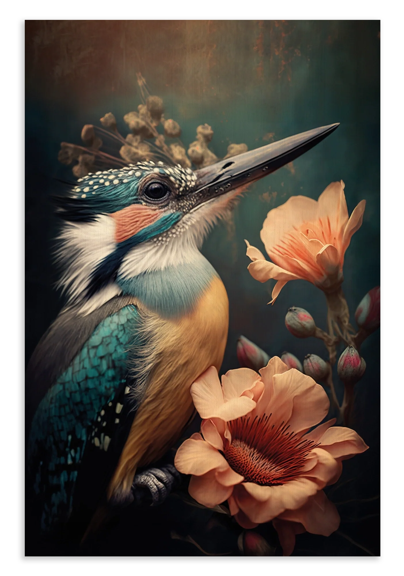 Ijsvogel 2 · Canvas