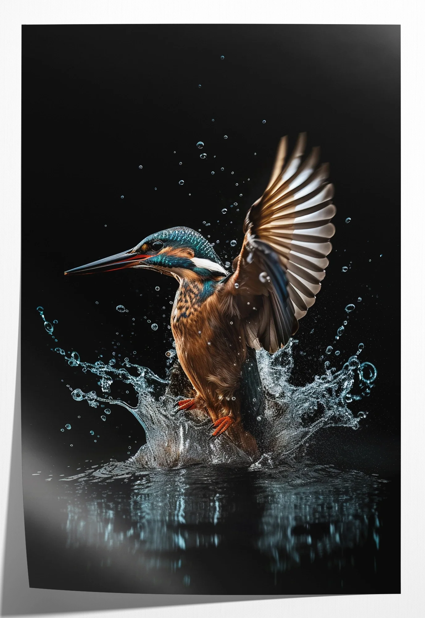 Ijsvogel 4 · Papier