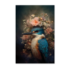 Ijsvogel 7 wanddecoratie