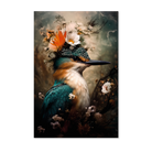 Ijsvogel 8 wanddecoratie
