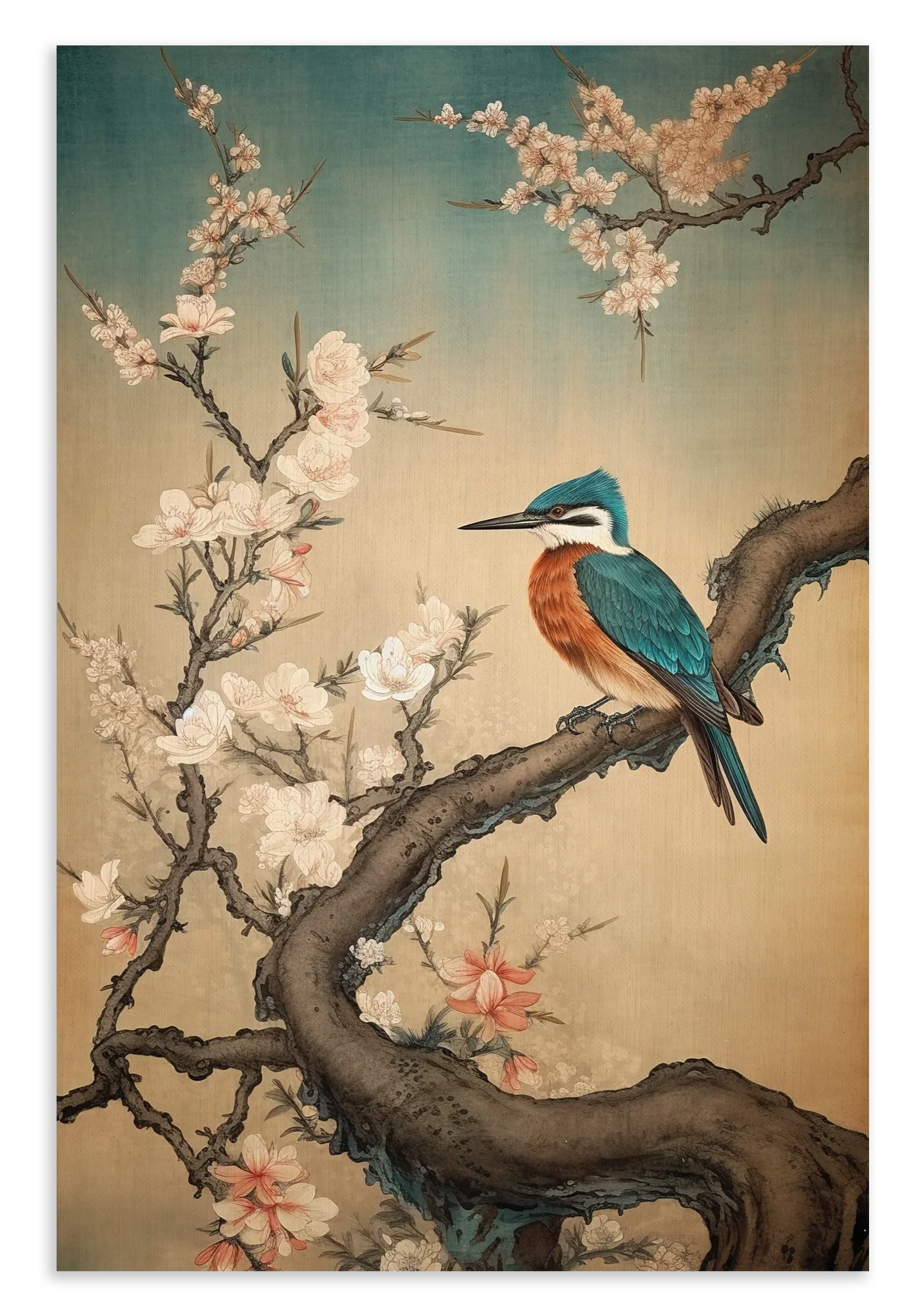 Ijsvogel 9 · Canvas