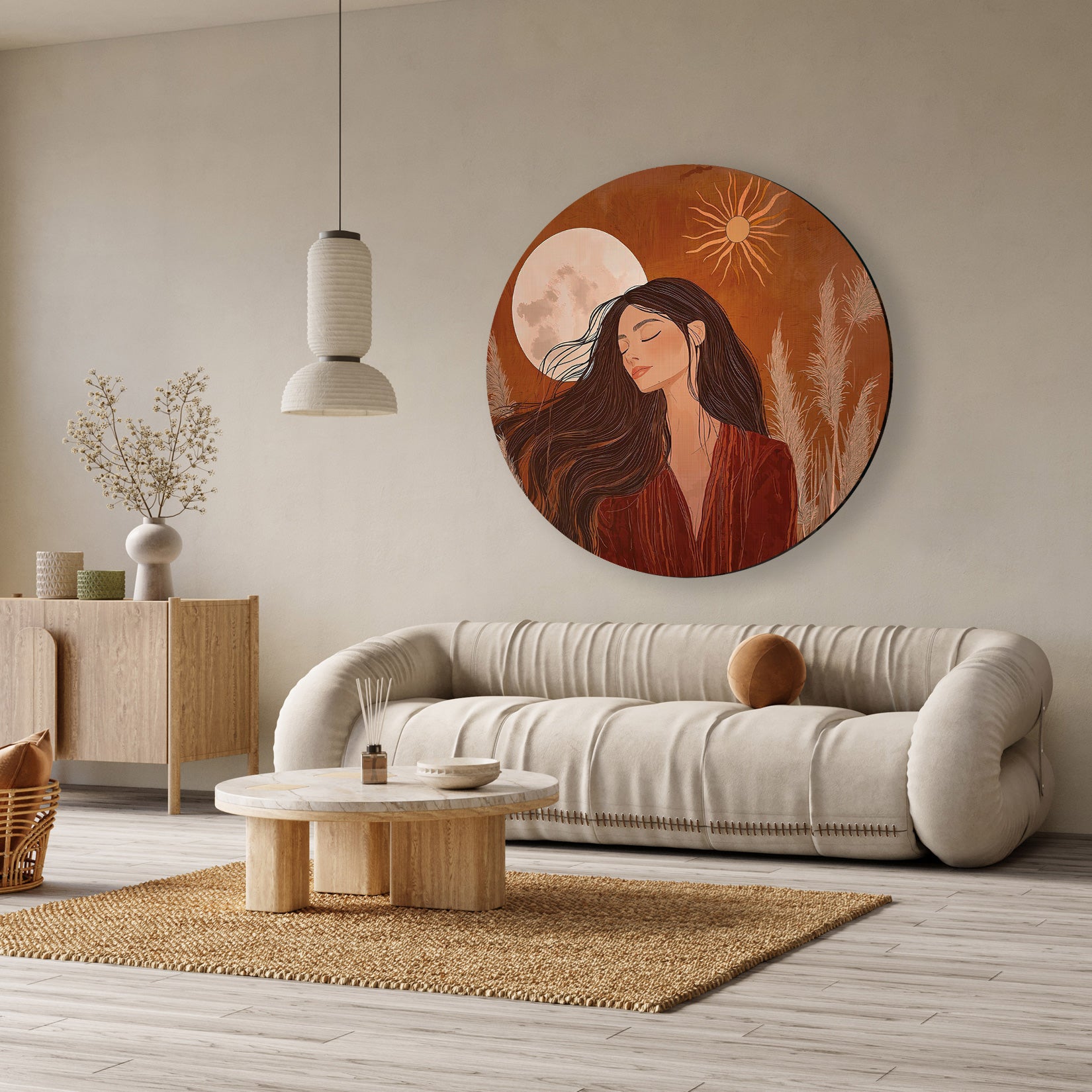 Ines · Muurcirkel · Aluminium