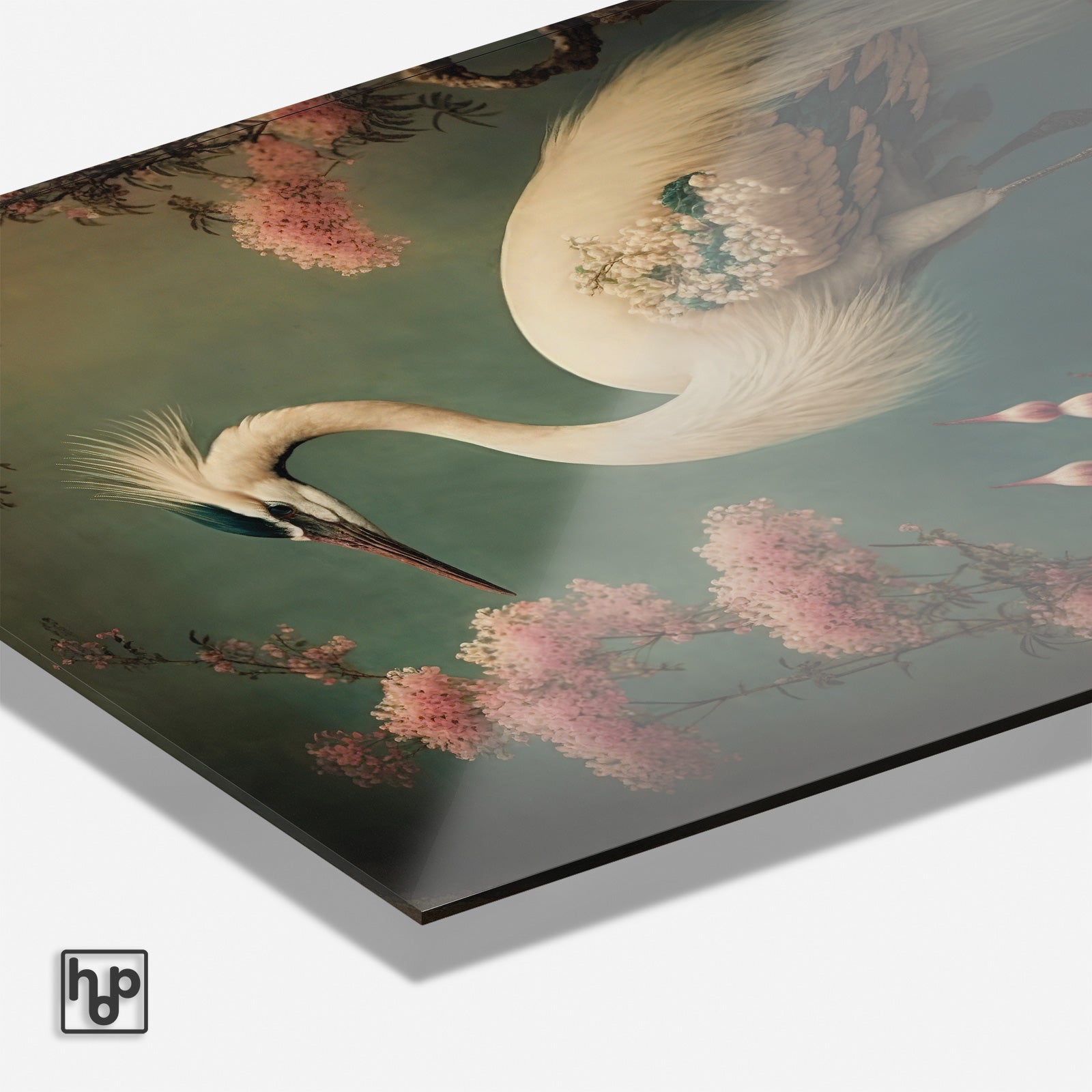 Japanse kraanvogel 2 · Plexiglas