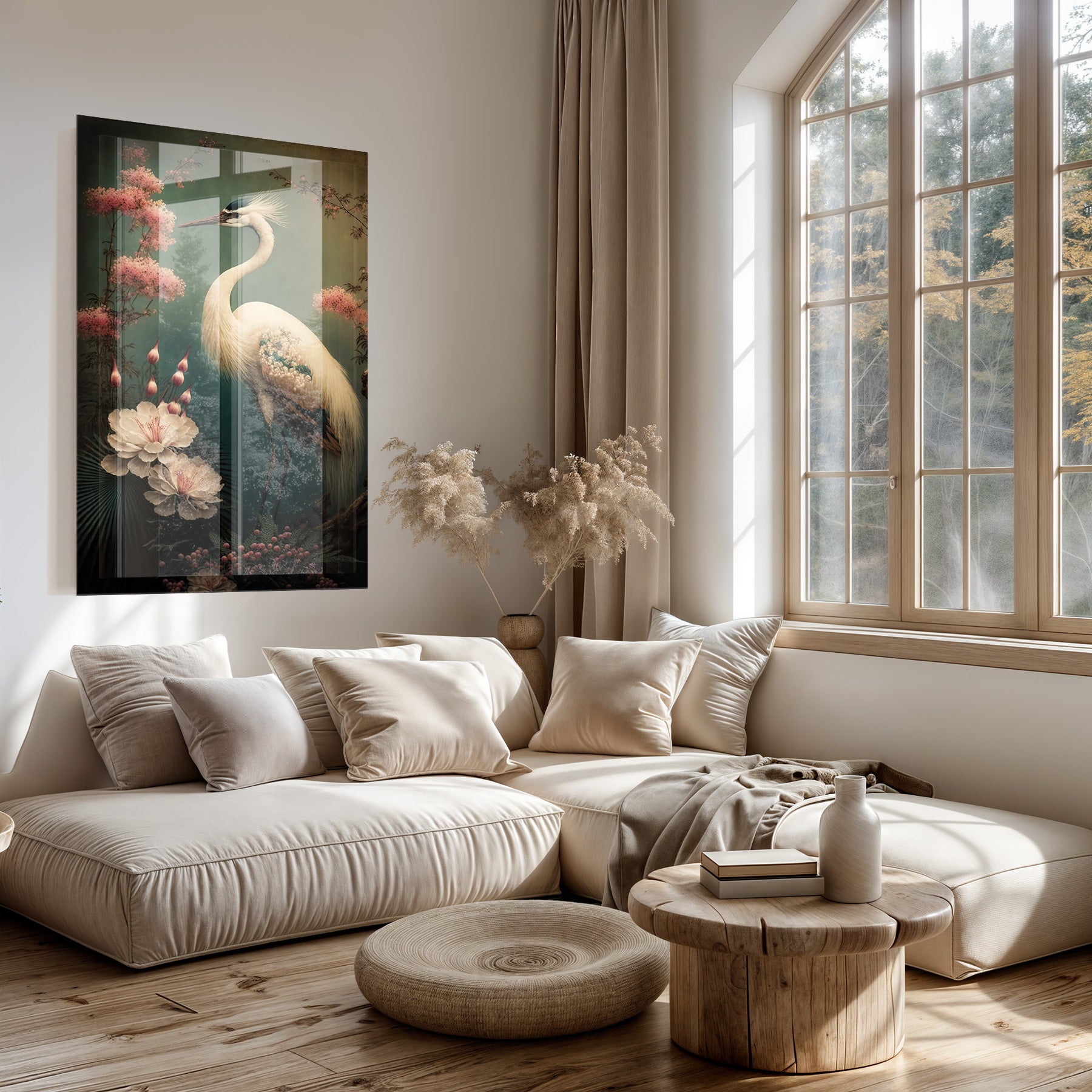 Japanse kraanvogel 2 · Plexiglas