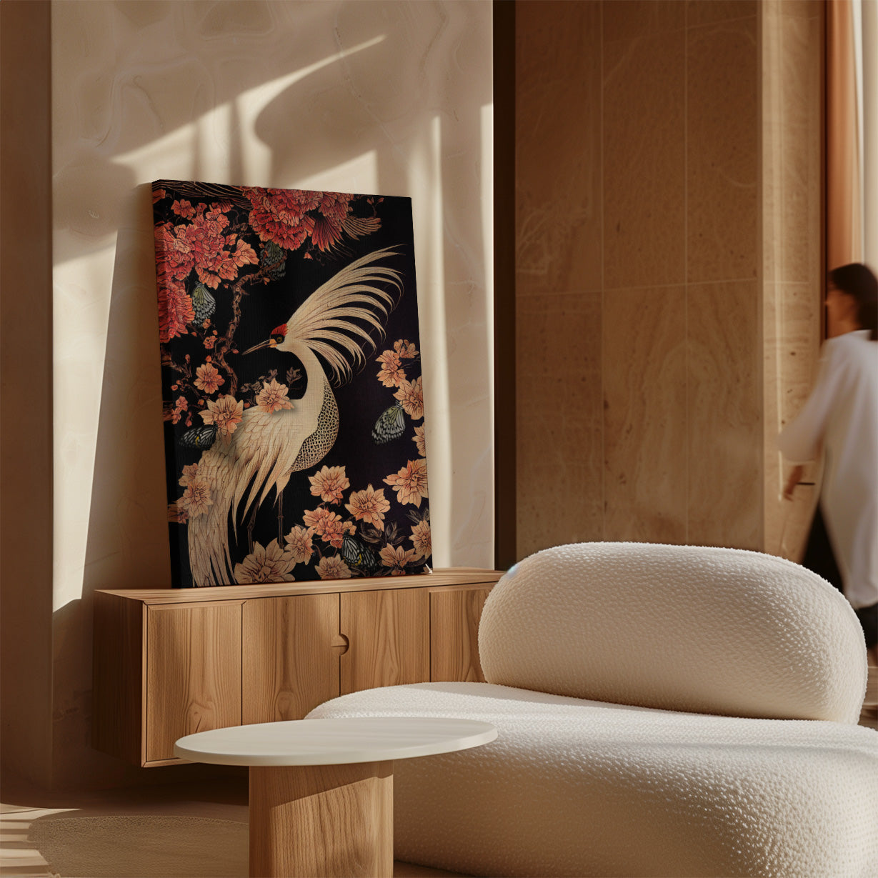 Japanse kraanvogel · Canvas