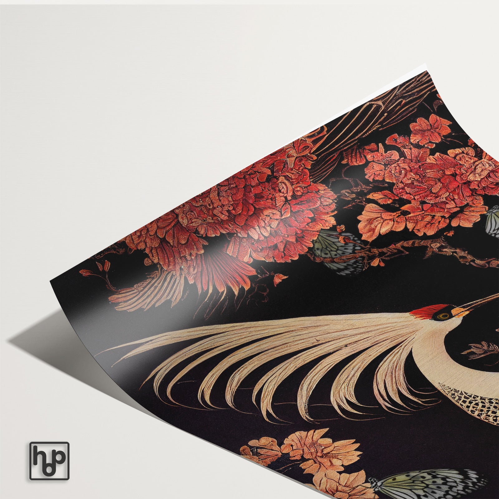 Japanse kraanvogel · Papier