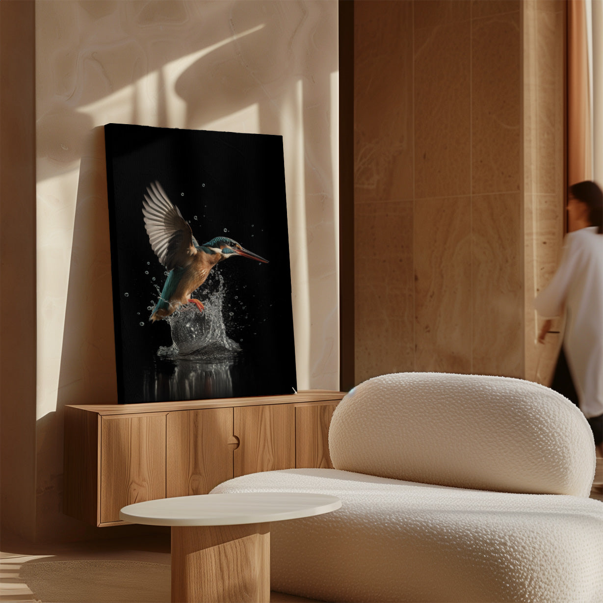 Ijsvogel 3 · Canvas