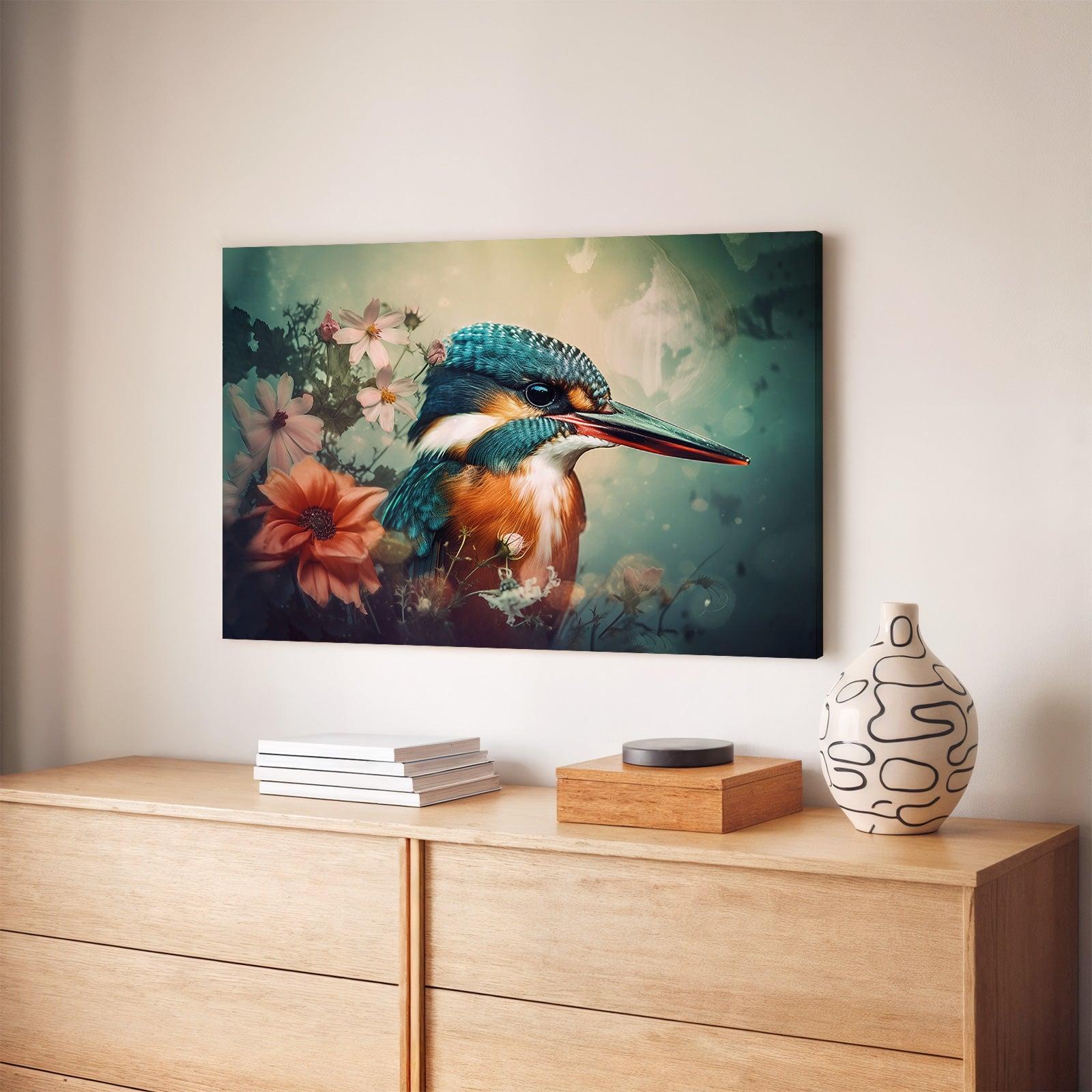 Ijsvogel 5 · Canvas