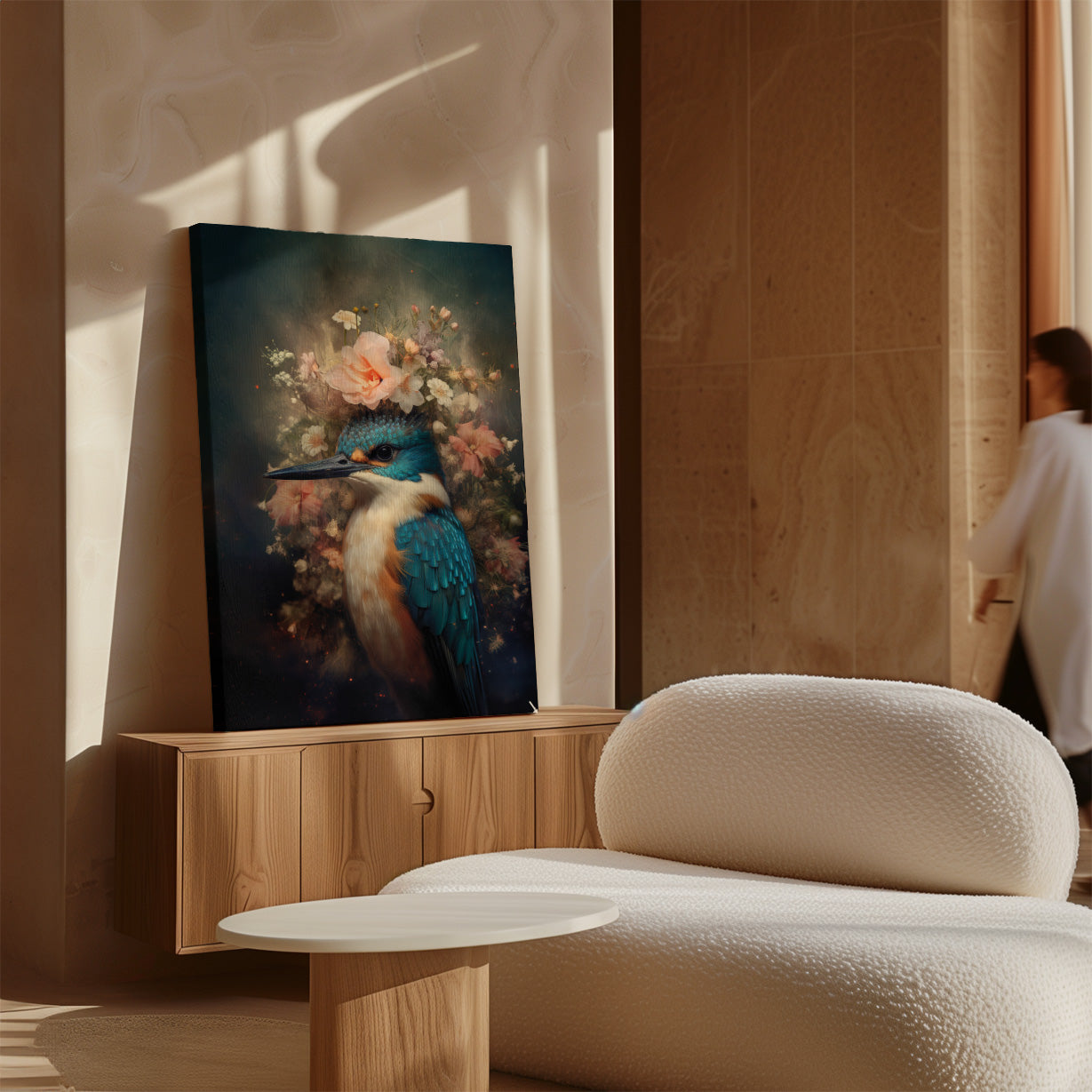 Ijsvogel 7 · Canvas