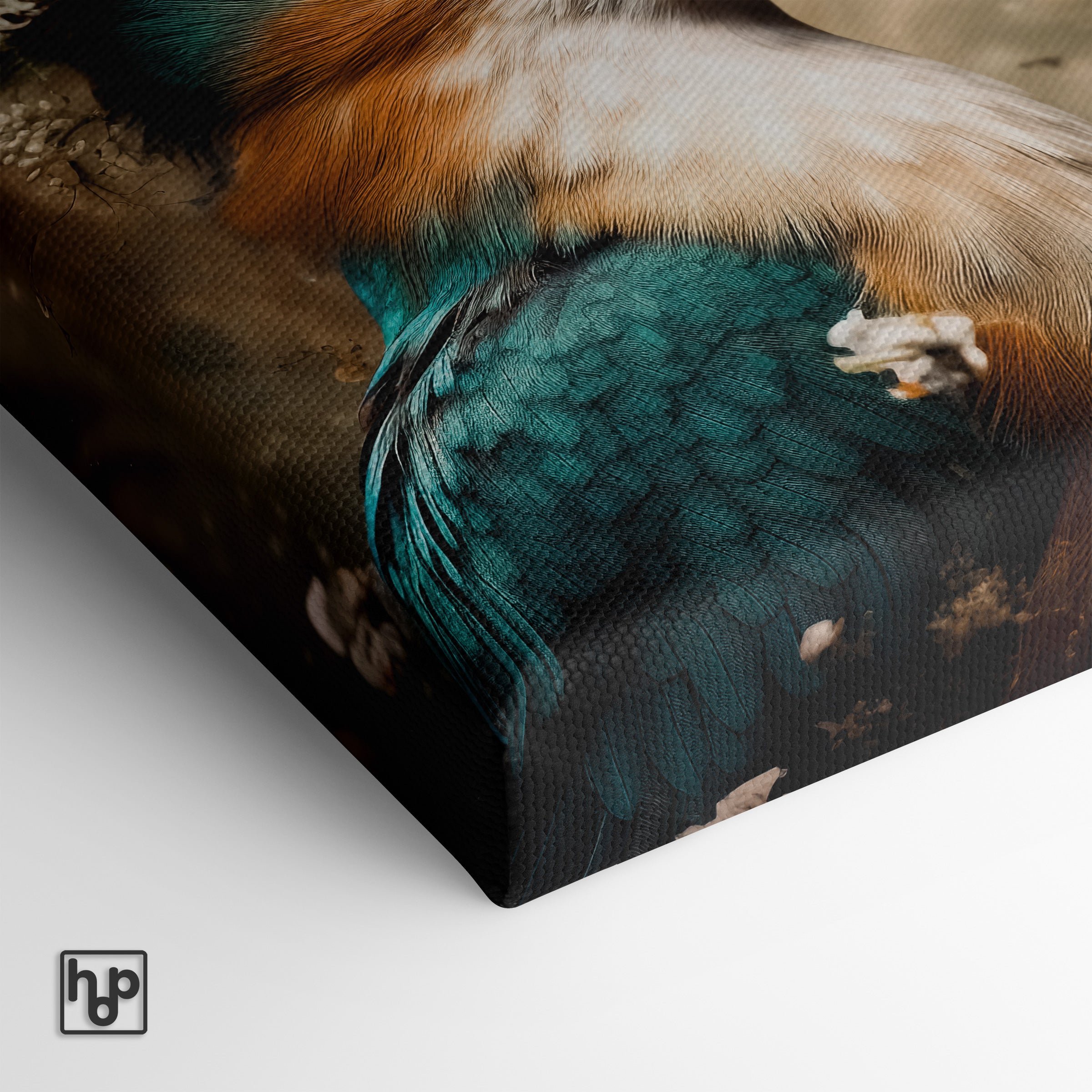 Ijsvogel 8 · Canvas