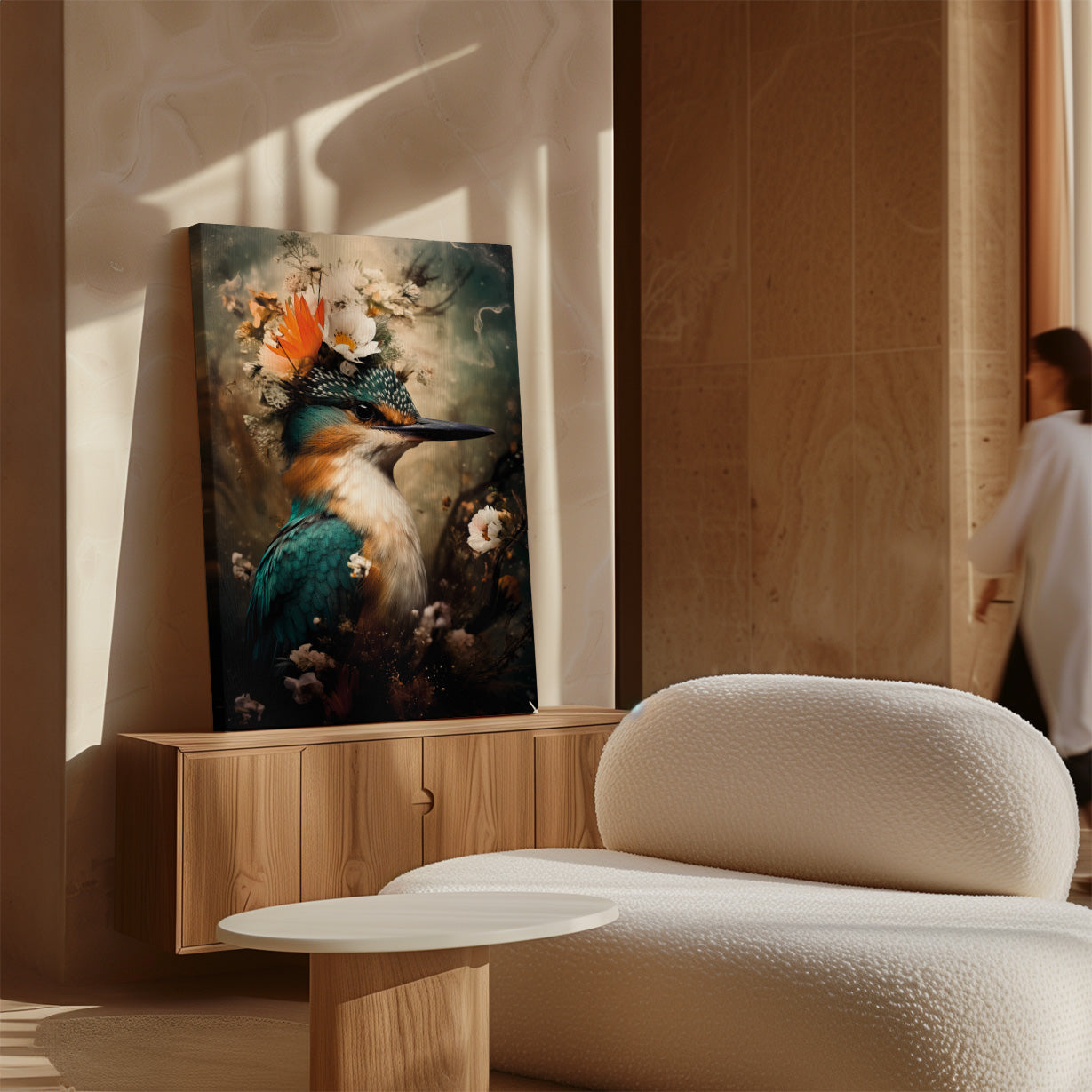 Ijsvogel 8 · Canvas