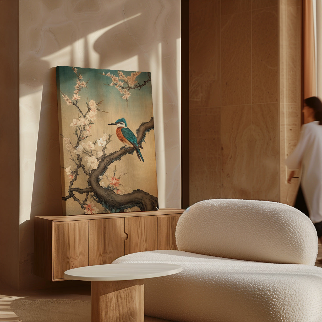 Ijsvogel 9 · Canvas