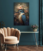 poster kingfisher woonkamer